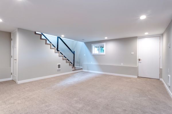 Basement Carpet Replacement in Sun City